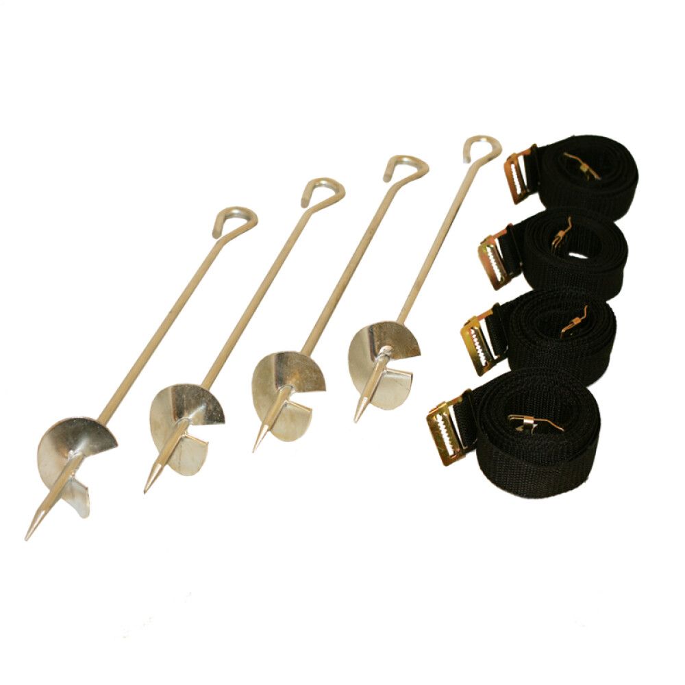 Myrskyankkurit Nordic Play trampoliinille 4 kpl