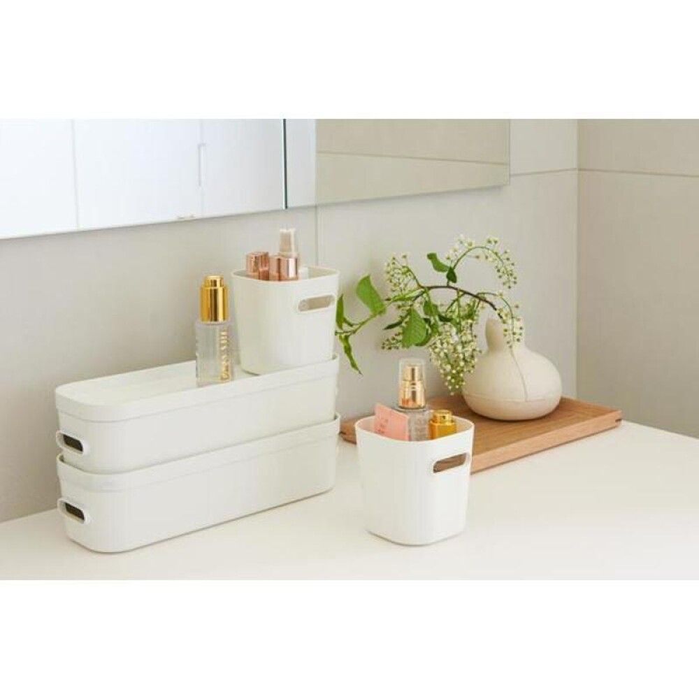 Säilytyslaatikko SmartStore Compact Slim Valkoinen
