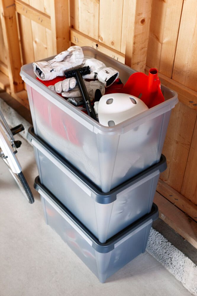 Säilytyslaatikko SmartStore Dry 55 L Harmaa 60 x 40 x 35 cm