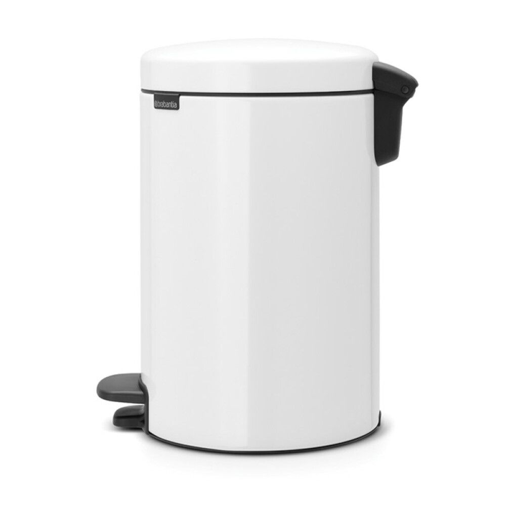 Roska-astia polkimella Brabantia Newicon White 12 l