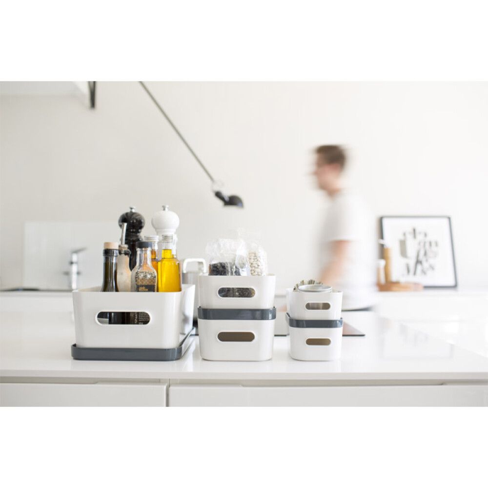 Säilytyslaatikko SmartStore Compact S Valkoinen 20 x 14 x 7,5 cm