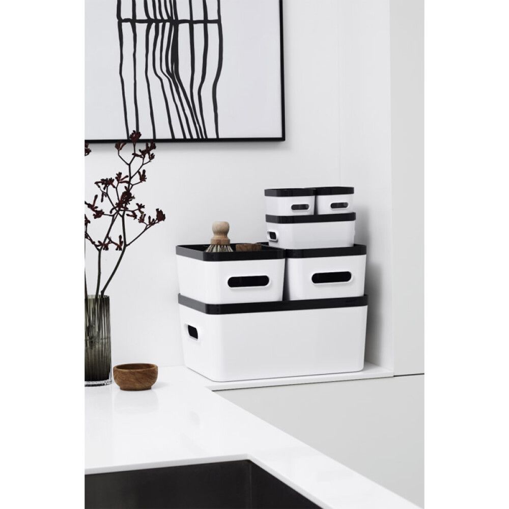 Kansi SmartStore Compact S Harmaa 19,5 x 14,5 x 2,5 cm