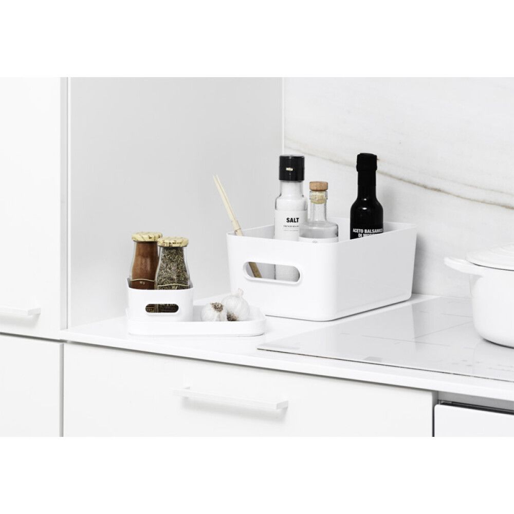 Säilytyslaatikko SmartStore Compact M Valkoinen 29,5 x 19,5 x 12 cm