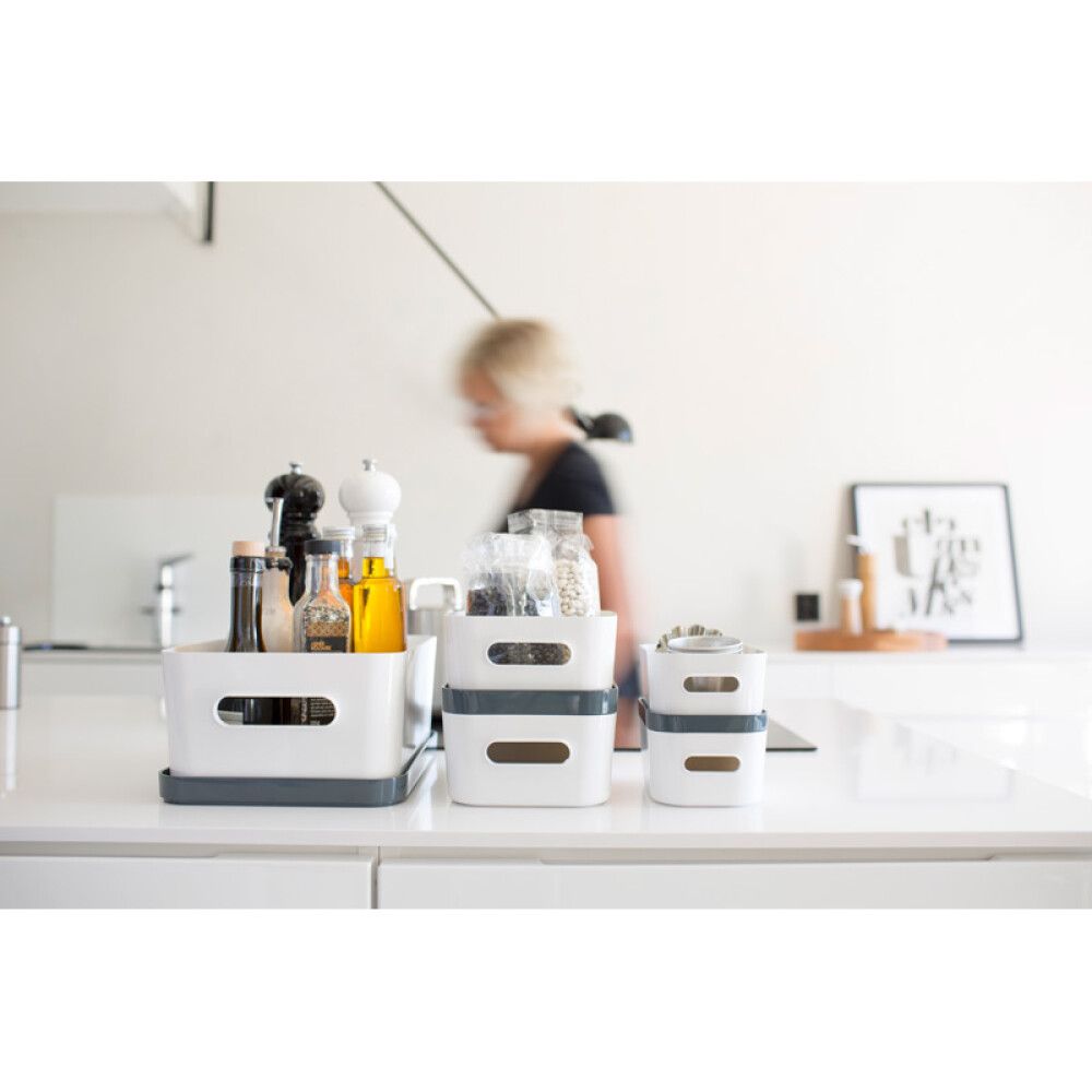 Kansi SmartStore Compact M Harmaa 29 x 20 x 2,5 cm