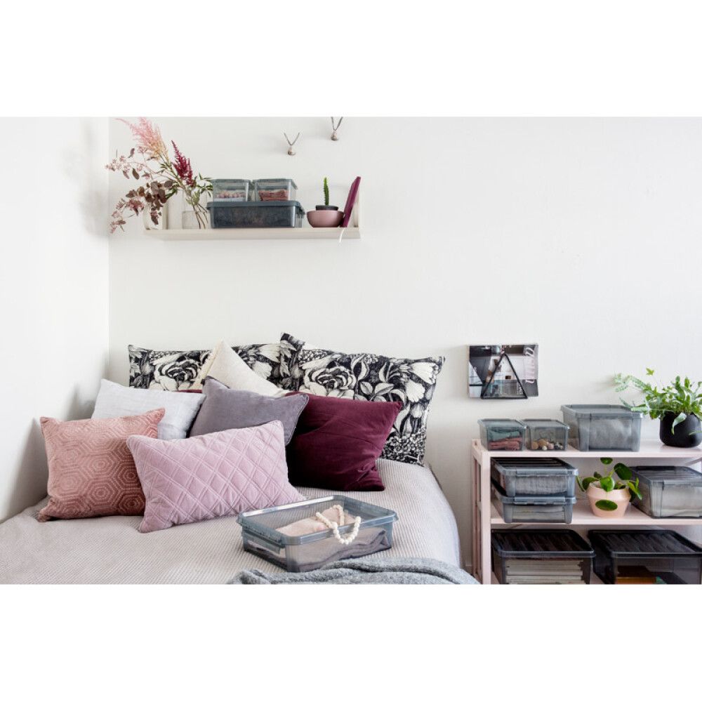 Säilytyslaatikko SmartStore Colour 14 L Harmaa 40 x 30 x 18 cm