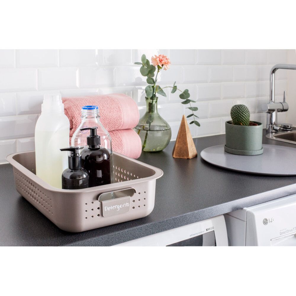 Etiketti SmartStore Basket Antrasiitti 2 kpl