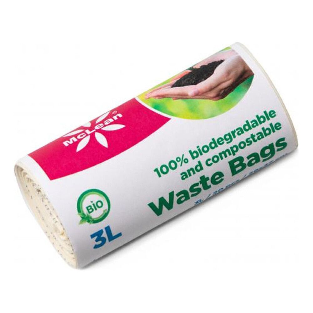 Biojätepussi McLean 20 kpl 3 l