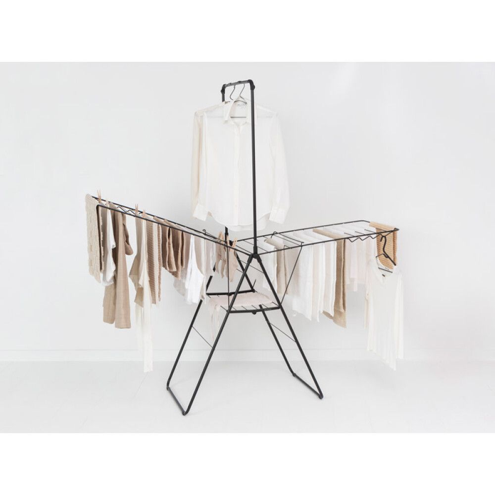 Pyykinkuivausteline Brabantia HangOn musta 25 m