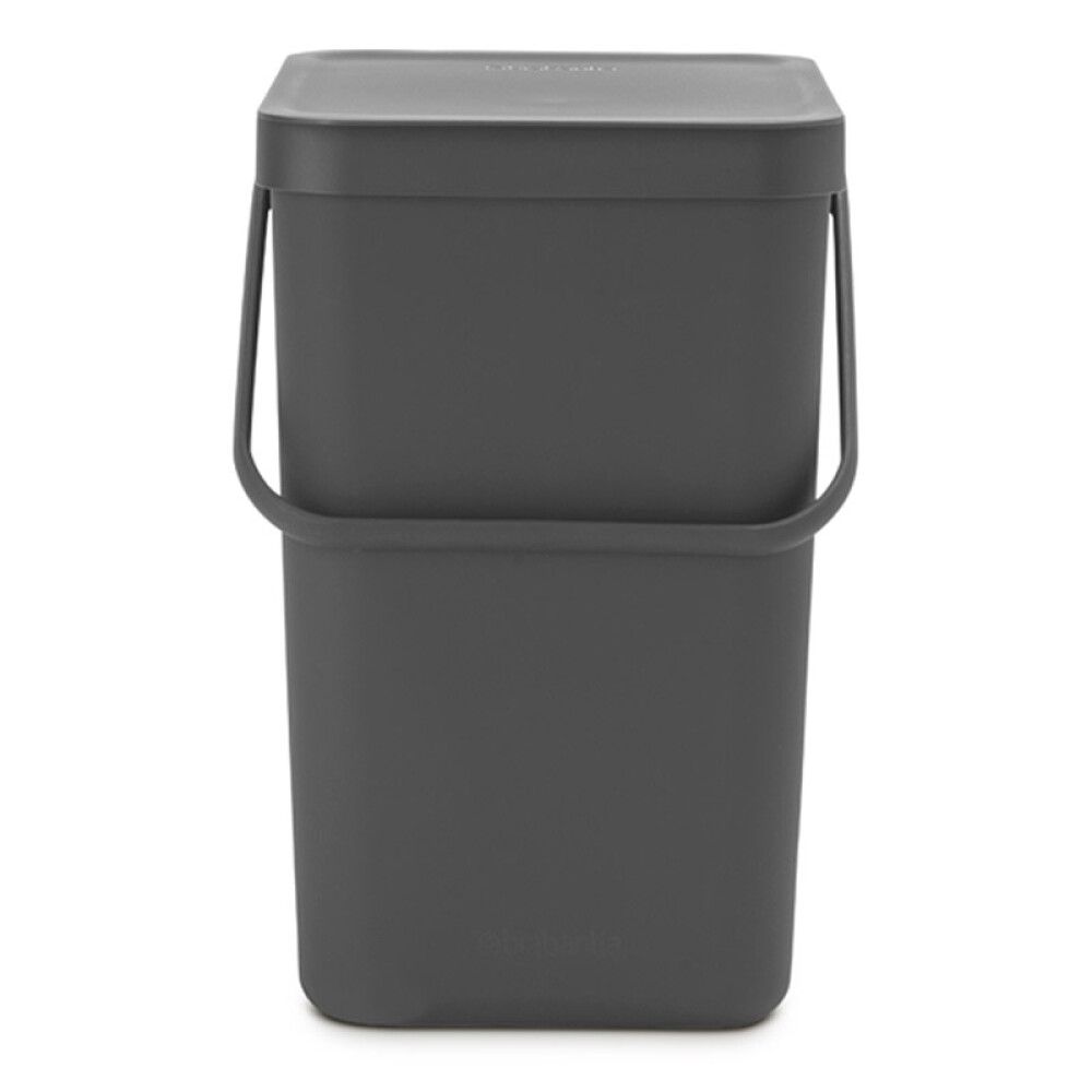 Roska-astia Brabantia Sort&Go 25 L Harmaa