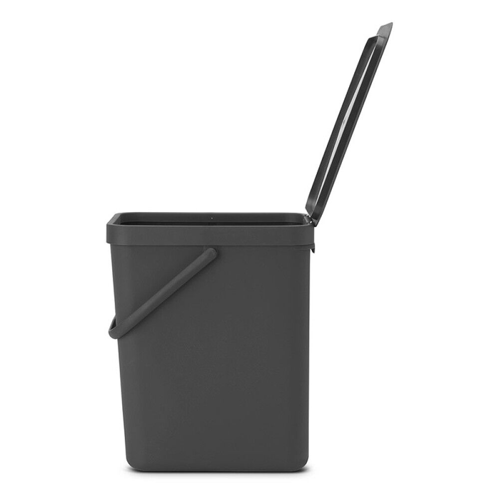 Roska-astia Brabantia Sort&Go 25 L Harmaa