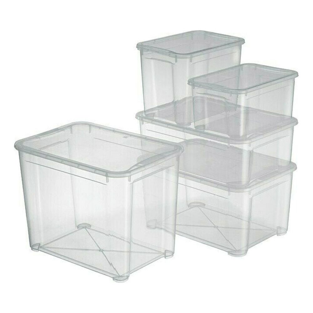 SÄILYTYSLAATIKKO CLEAR BOX XL 65L
