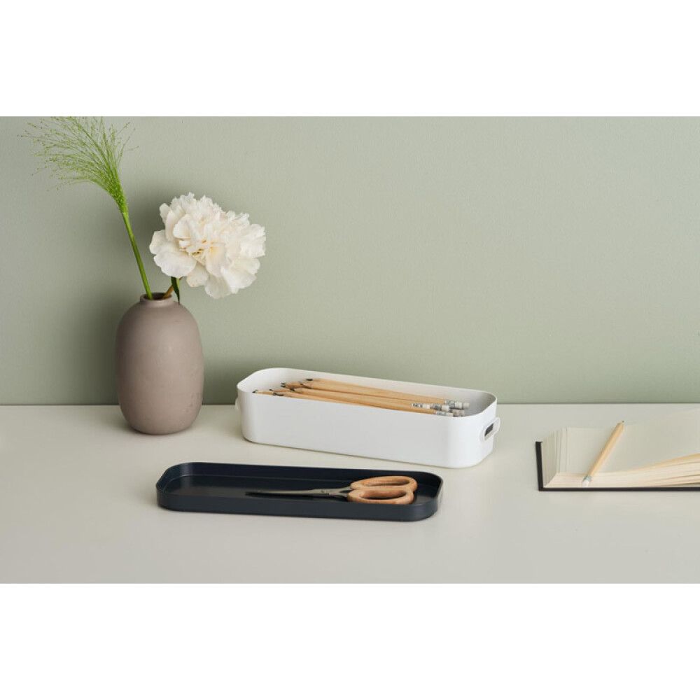 Säilytyslaatikko SmartStore Compact Slim Valkoinen