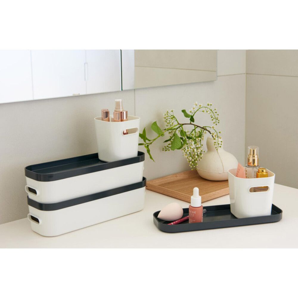 Säilytyslaatikko SmartStore Compact Slim Valkoinen