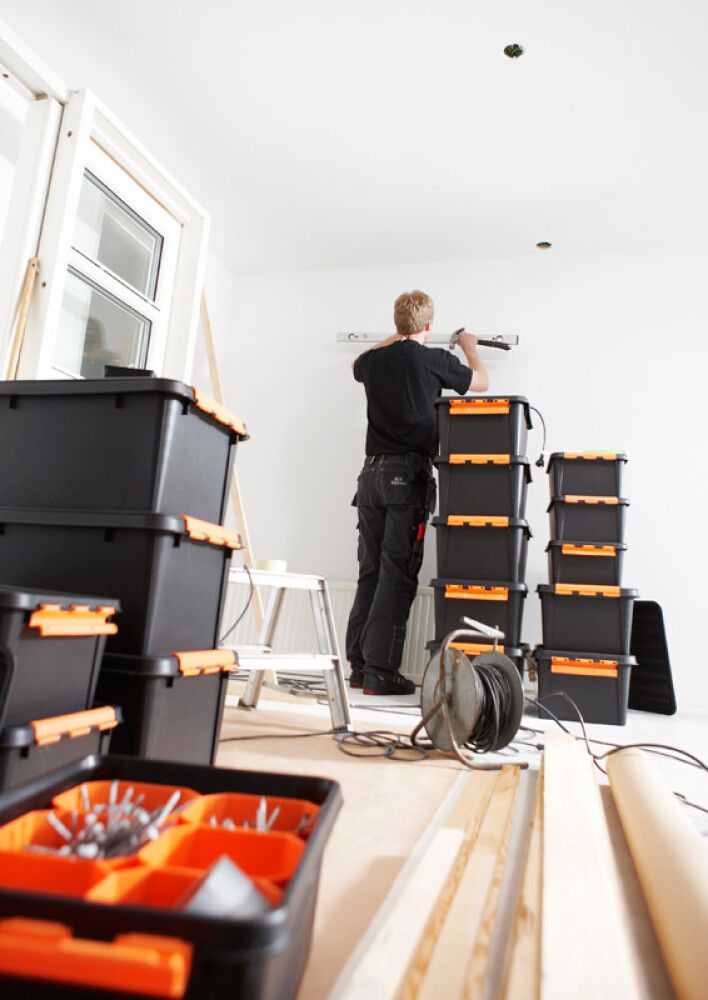 Säilytyslaatikko SmartStore Pro 49 L Musta 59 x 39 x 34 cm