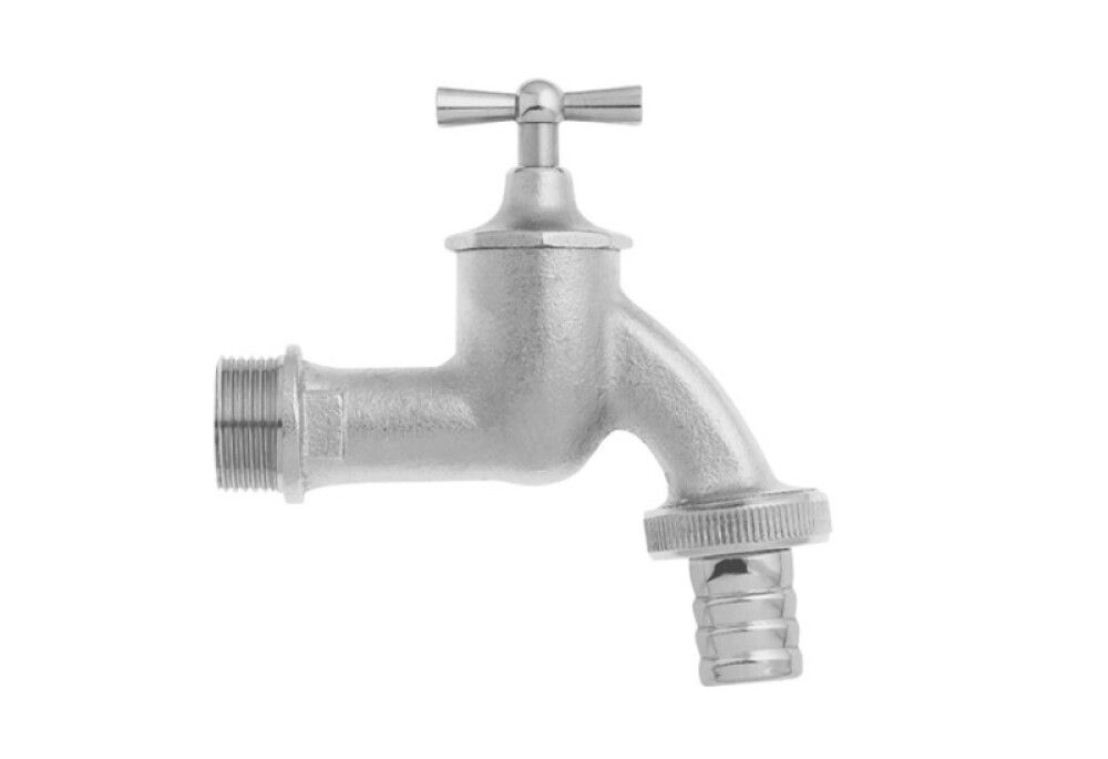 Laskuhana 1/2" mattakromi