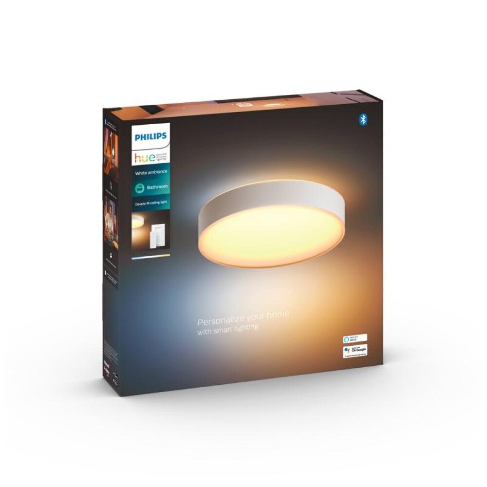 Kattovalaisin Philips Hue Devere M Valkoinen