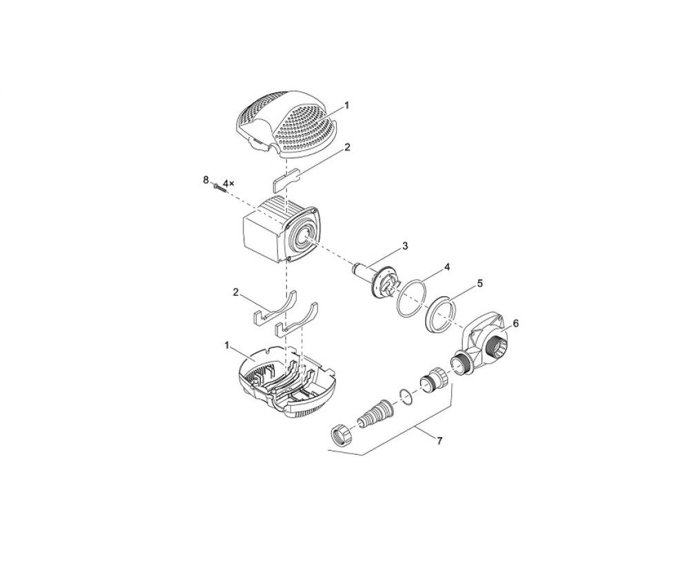 Suihkulähdepumppu Neptun NCTP-O 5000