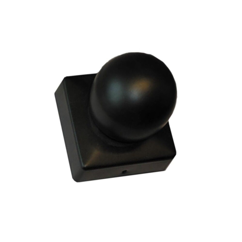 Tolpanhattu musta 97 x 97 mm