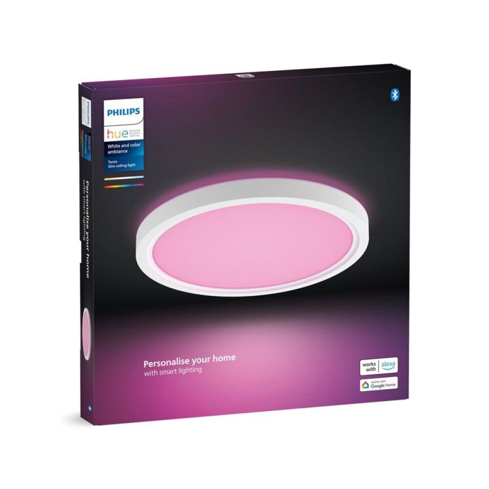 Kattovalaisin Philips Hue Tento white and color valkoinen Ø 30 cm