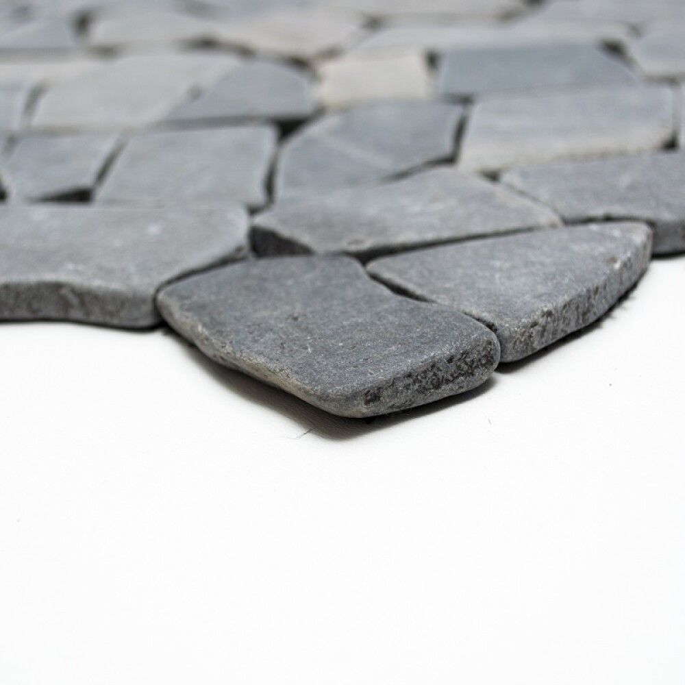 Luonnonkivimosaiikki Fliesen Ciot Harmaa 30,5 x 30,5 cm