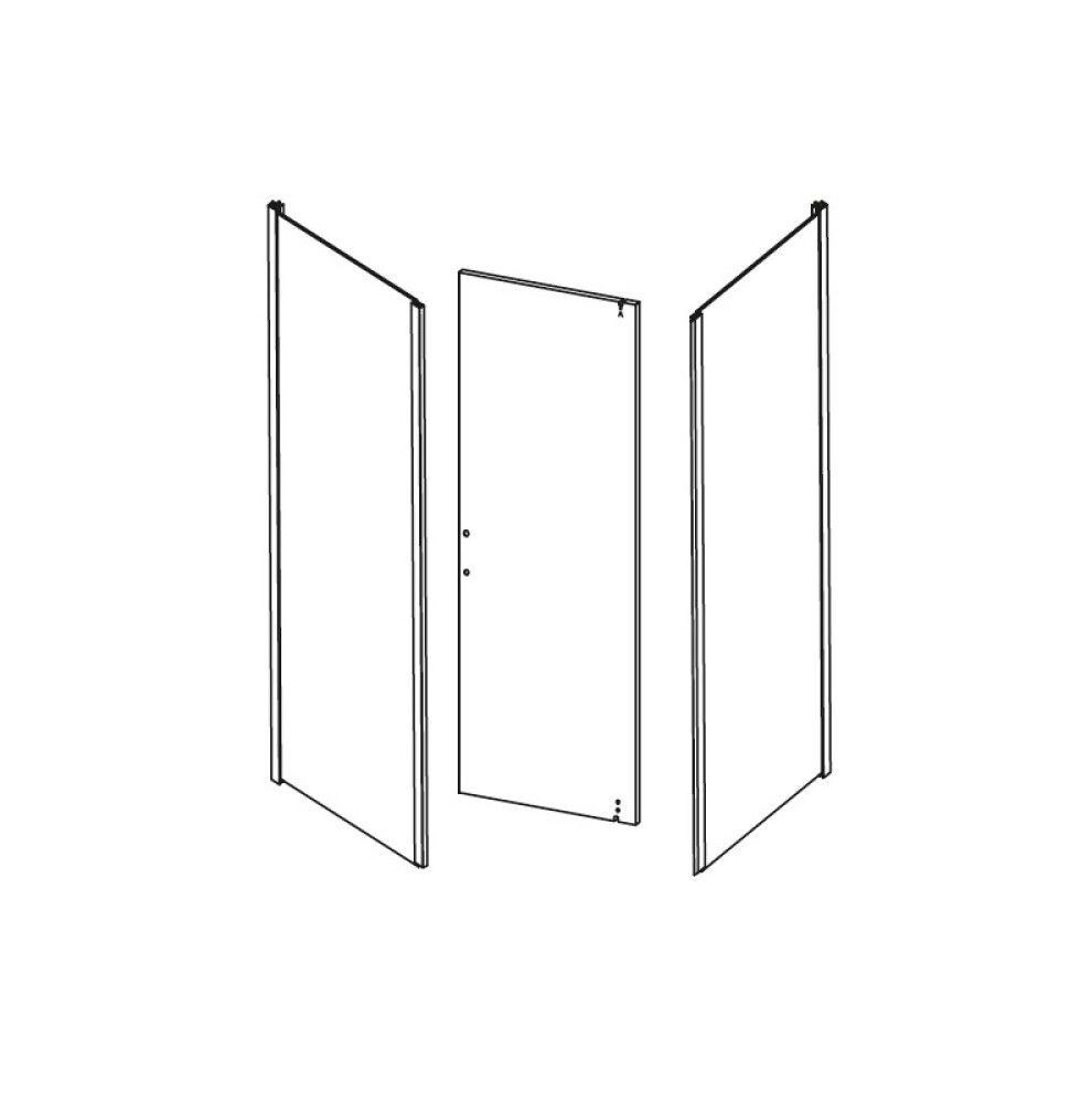 Etulasit ja ovi Camargue Skärgård Kirkas