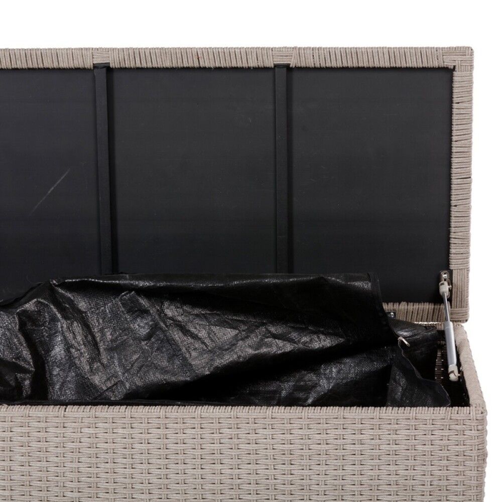 Sisäpussi musta Barbuda säilytyslaatikkoon 130x50x60 cm