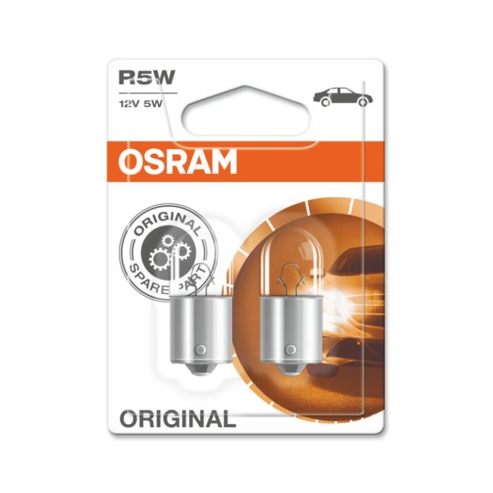 Polttimo Osram Original Vilkkuvalo 5007 R5W 2 kpl