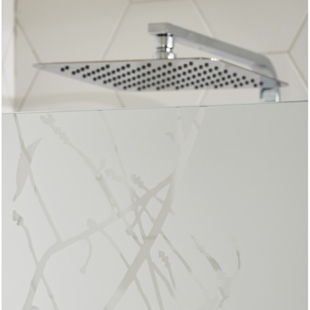 Suihkuovi Camargue Skärgård Kuvioitu huurrelasi