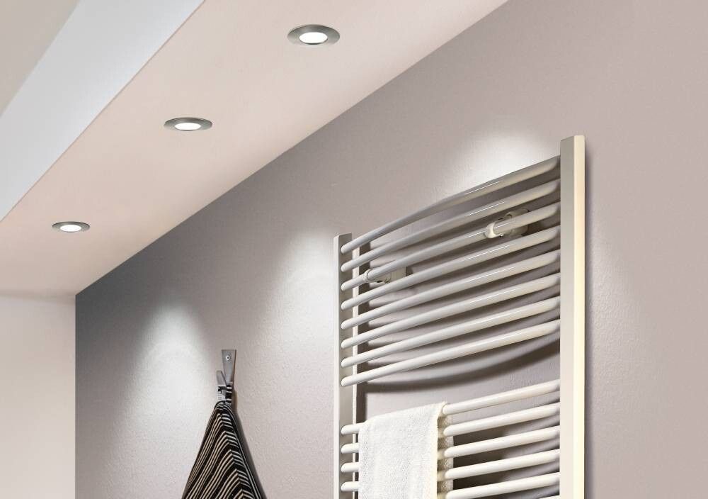 Uppospotti Eglo Pineda Ø 78 mm Harjattu Teräs