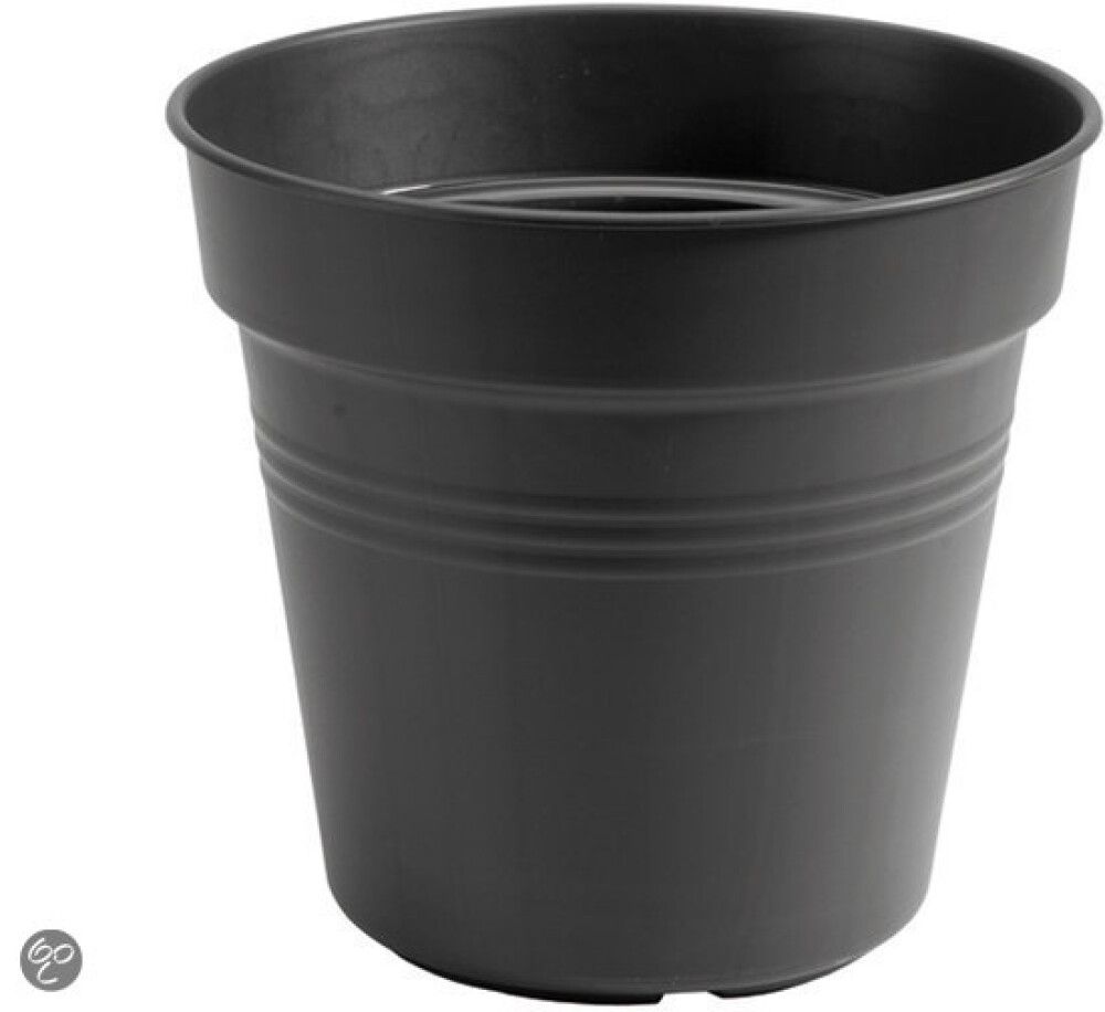 Istutusruukku Elho Green Basics musta 11 cm