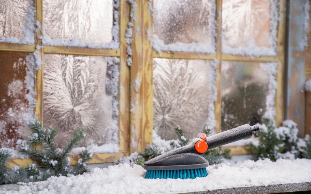 Käsiharja Gardena Cleansystem karkea M