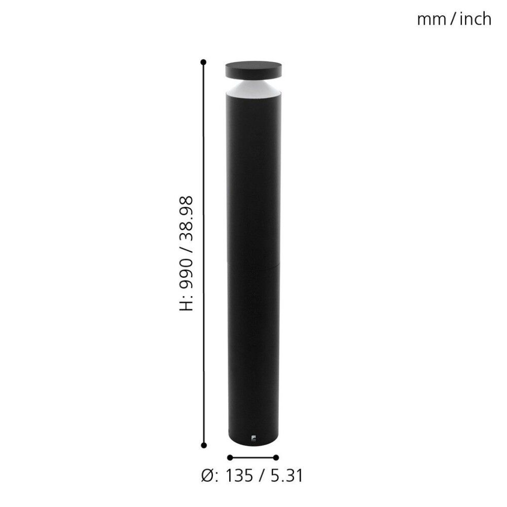 Pylväsvalaisin Eglo Melzo 990 mm