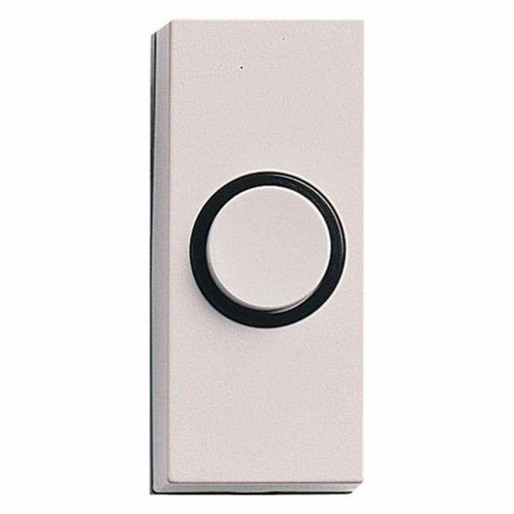 Ovikellon Painike Honeywell Sesame D814 Valko-musta