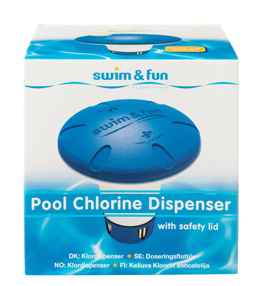 Klooriannostelija Swim&Fun kelluva