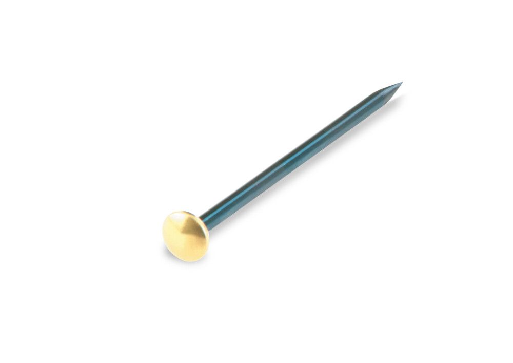 Teräsnaula Suki messinkikanta 2 x 30 mm 15 kpl