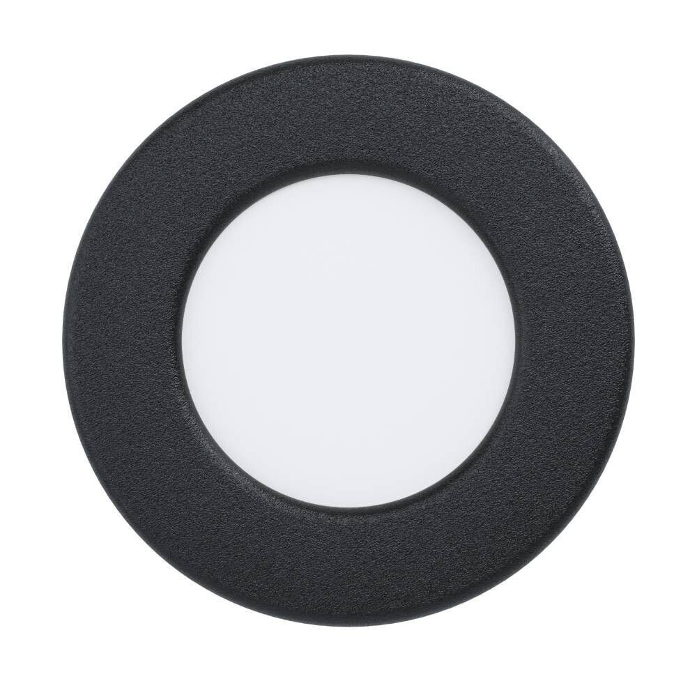 Uppospotti Eglo Fueva 5 LED Ø 86 mm Musta