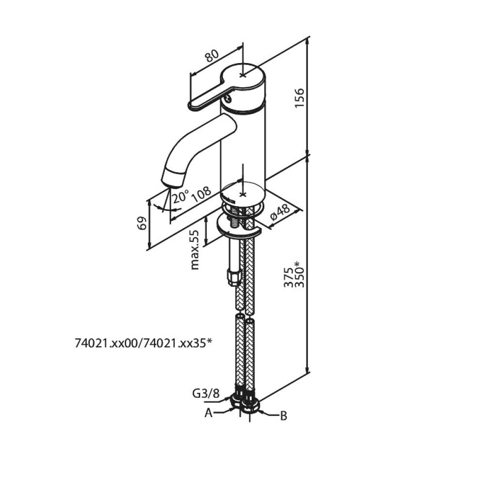 Pesuallashana Damixa Silhouet harjattu kupari