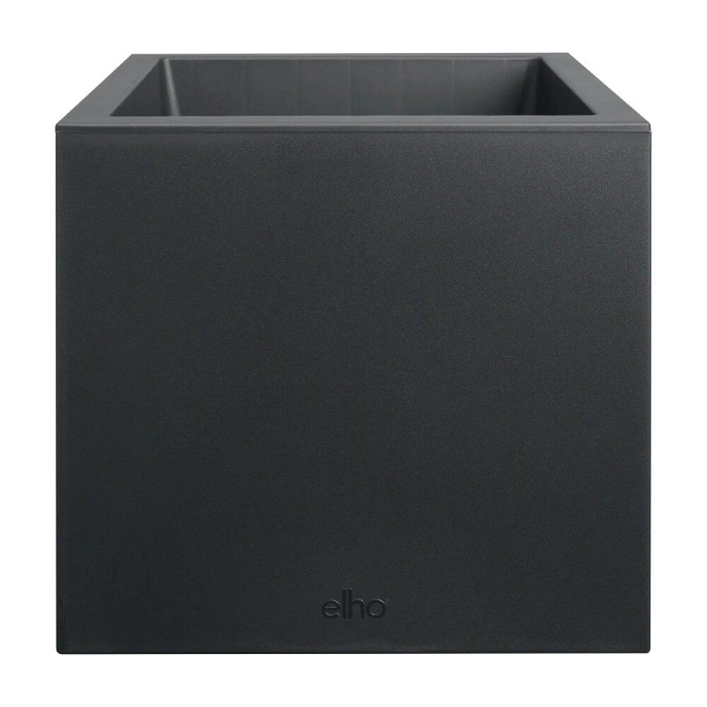 Ulkoruukku Elho Vivo Next Square 30 cm musta