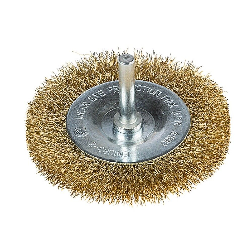 Teräsharja Craftomat S6 D 75 mm messinki