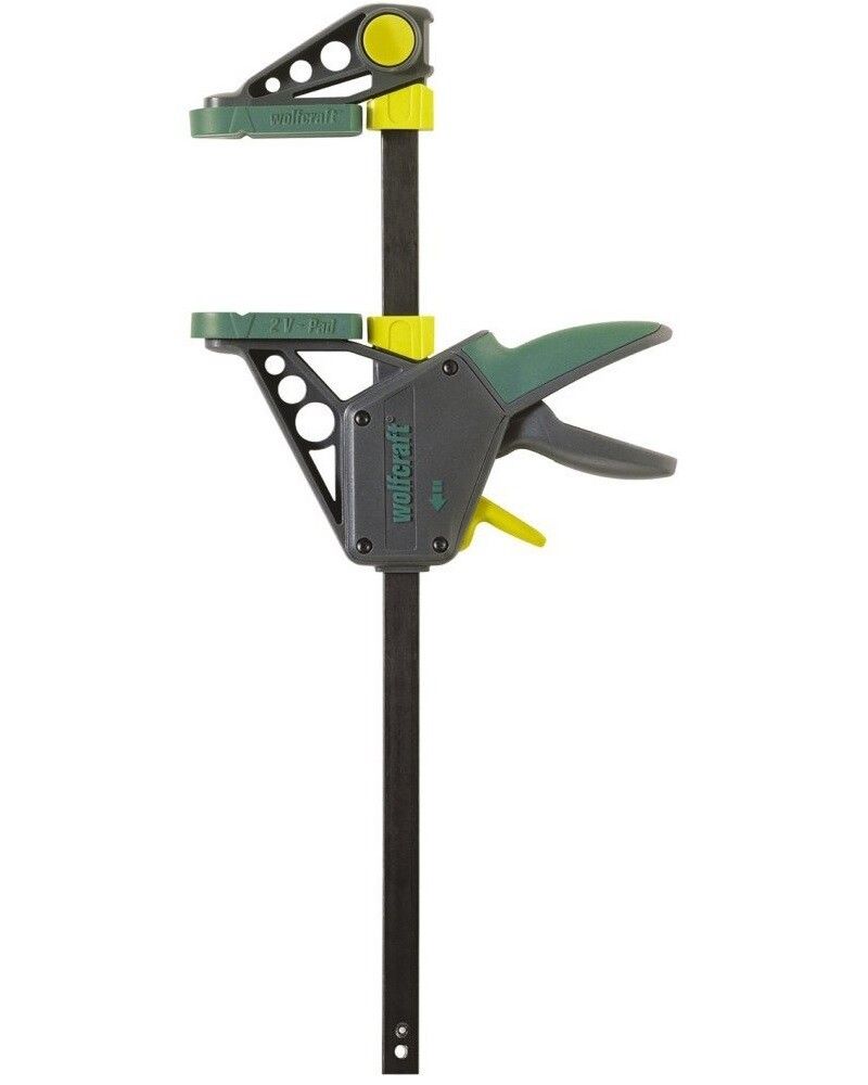 Yhden käden ruuvipuristin Wolfcraft EHZ PRO 100-450 mm