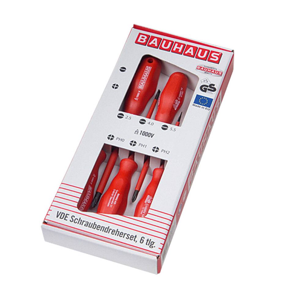 Ruuvitalttasarja BAUHAUS 6-osainen