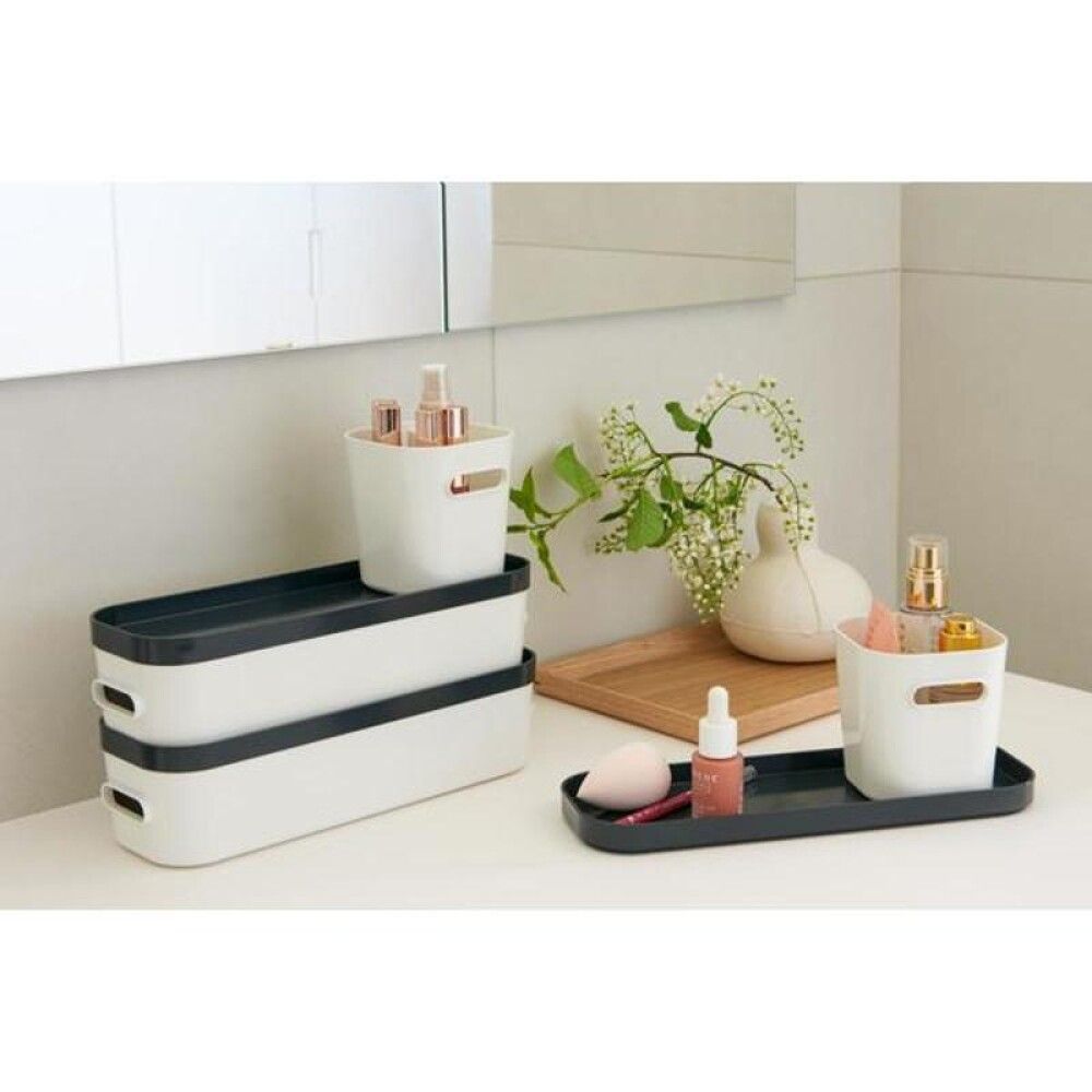 Säilytyslaatikko SmartStore Compact Slim Valkoinen