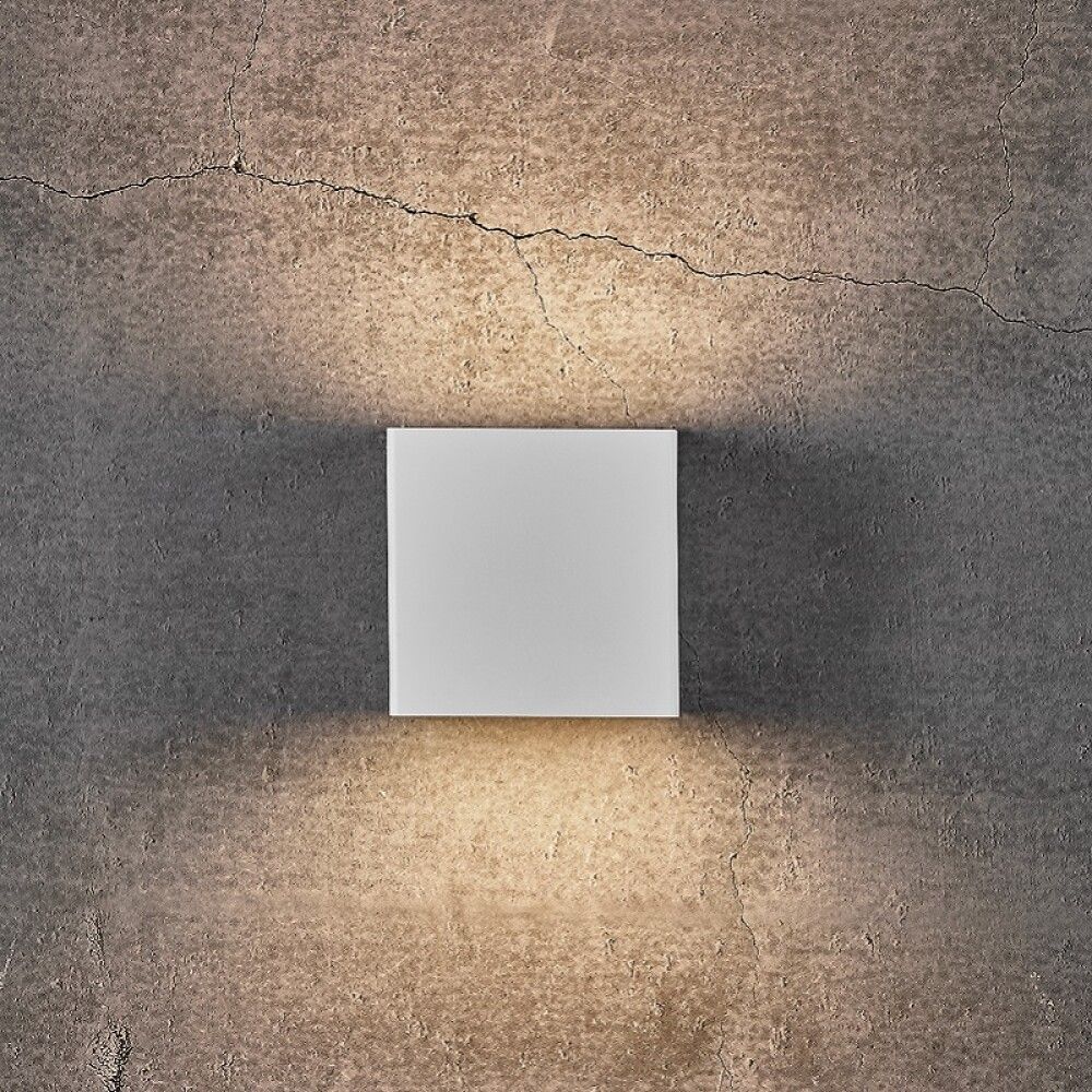 Ulkoseinävalaisin Nordlux Turn Valkoinen