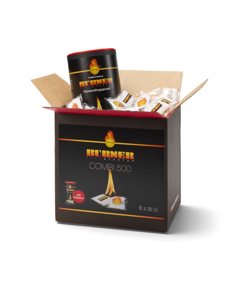 Sytytysaput Burner 500 kpl/pkt