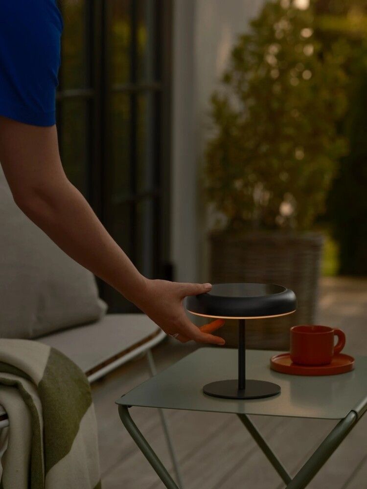 Solarvalaisin Nordlux Elmer musta IP44