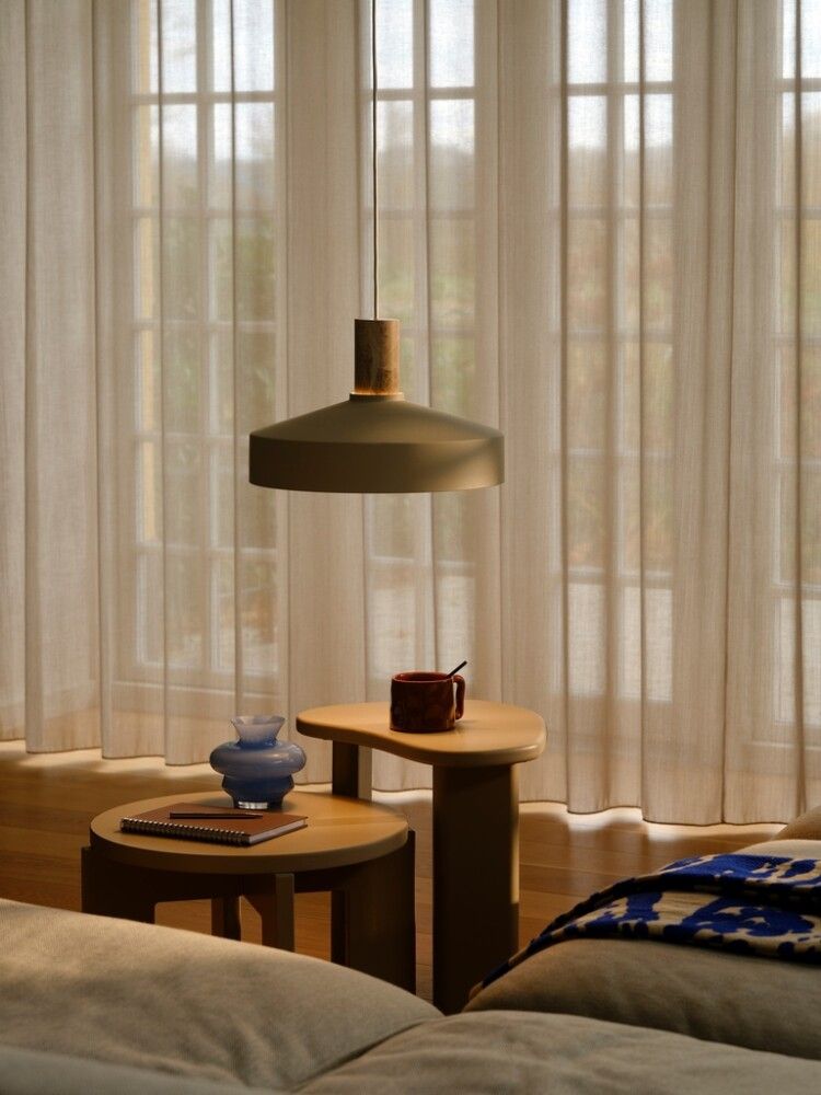 Riippuvalaisin Nordlux Elvas Marble Ø 37,5 cm Beige