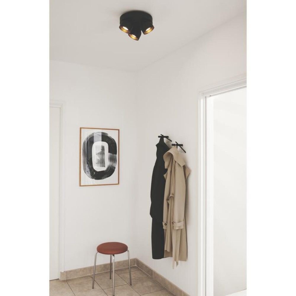 Spottivalaisin Nordlux Pitcher 3-os valkoinen Musta