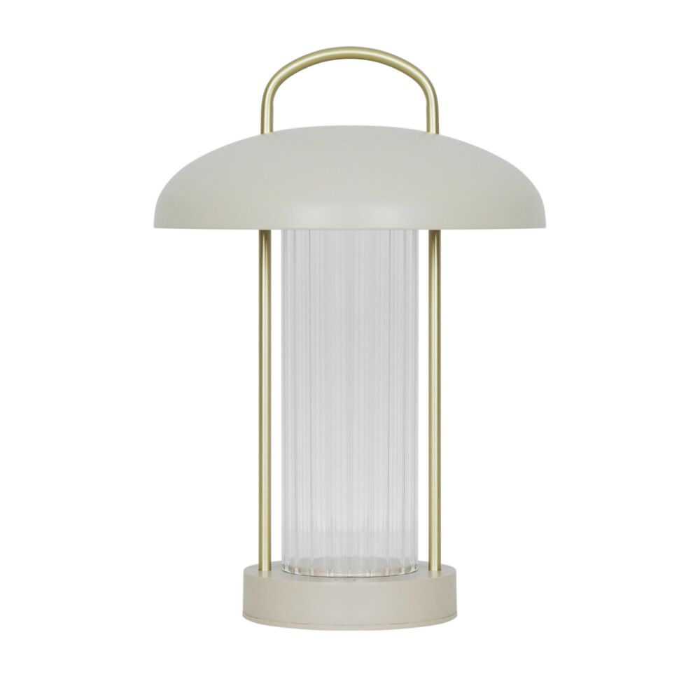 Ladattava pöytävalaisin Nordlux Mirano Ø 20 × 29 cm Beige