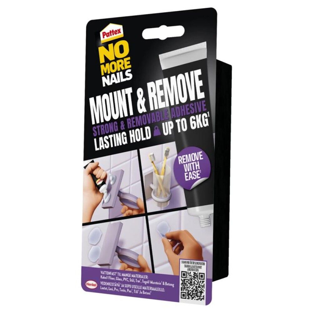 Pattex NMN Mount & Remove Asennusliima 44 g