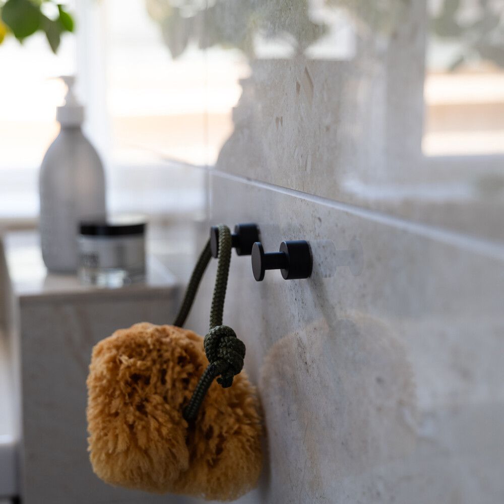 Pyyhekoukku Smedbo House Musta RB3455 2kpl/pkt